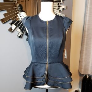 Twelve by Twelve Navy Blue Top